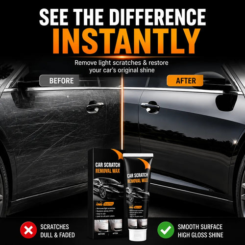 Car Scratch Removal Wax – Instant Shine & Scratch Repair Cream