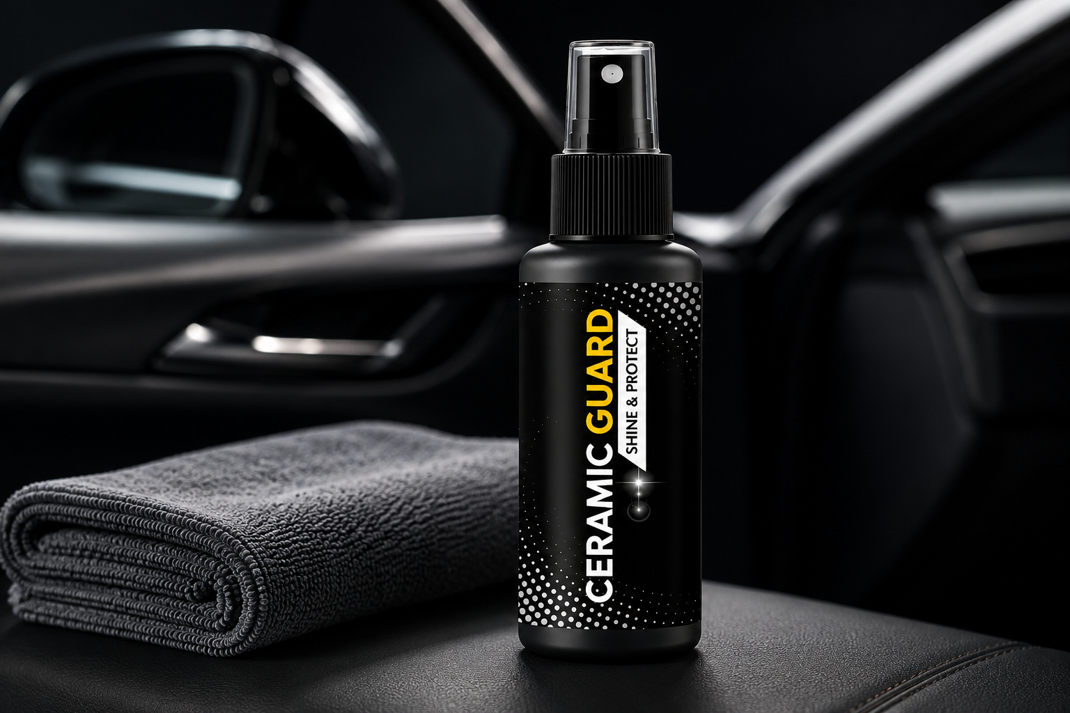 Ceramic Guard Spray – Instant Shine & Protection Coating for Cars (100ml)