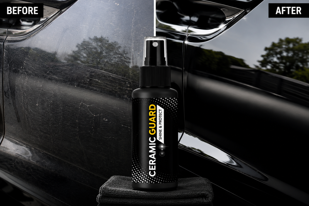 Ceramic Guard Spray – Instant Shine & Protection Coating for Cars (100ml)