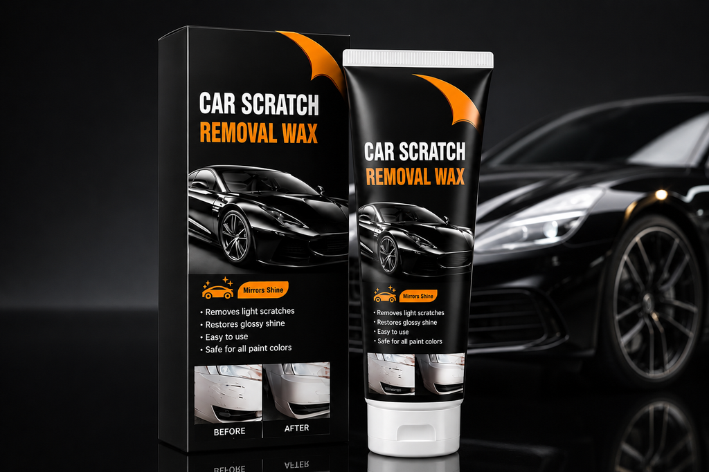 Car Scratch Removal Wax – Instant Shine & Scratch Repair Cream