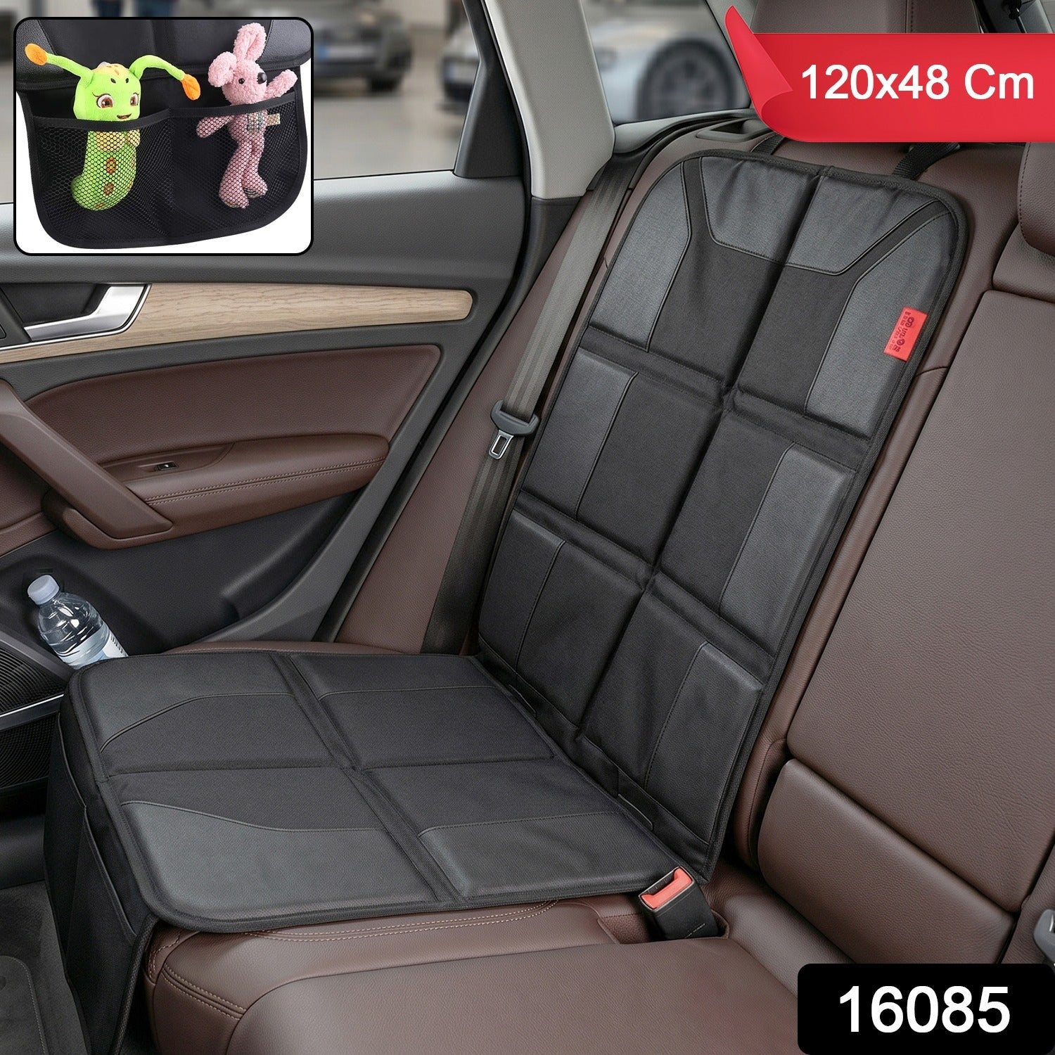 Car Seat Protector Mat 120x48cm Waterproof Anti Slip Auto Cushion Pad (1 Pc)